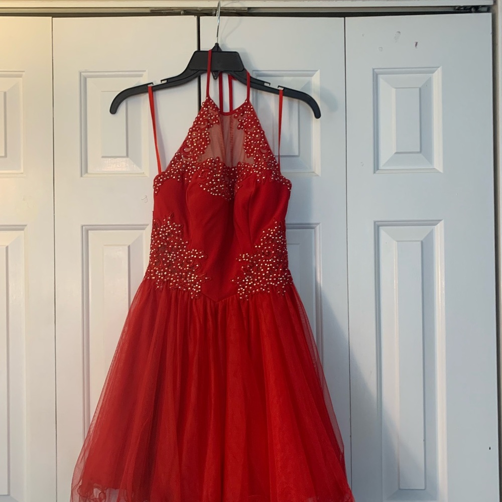 Beautiful red dress
